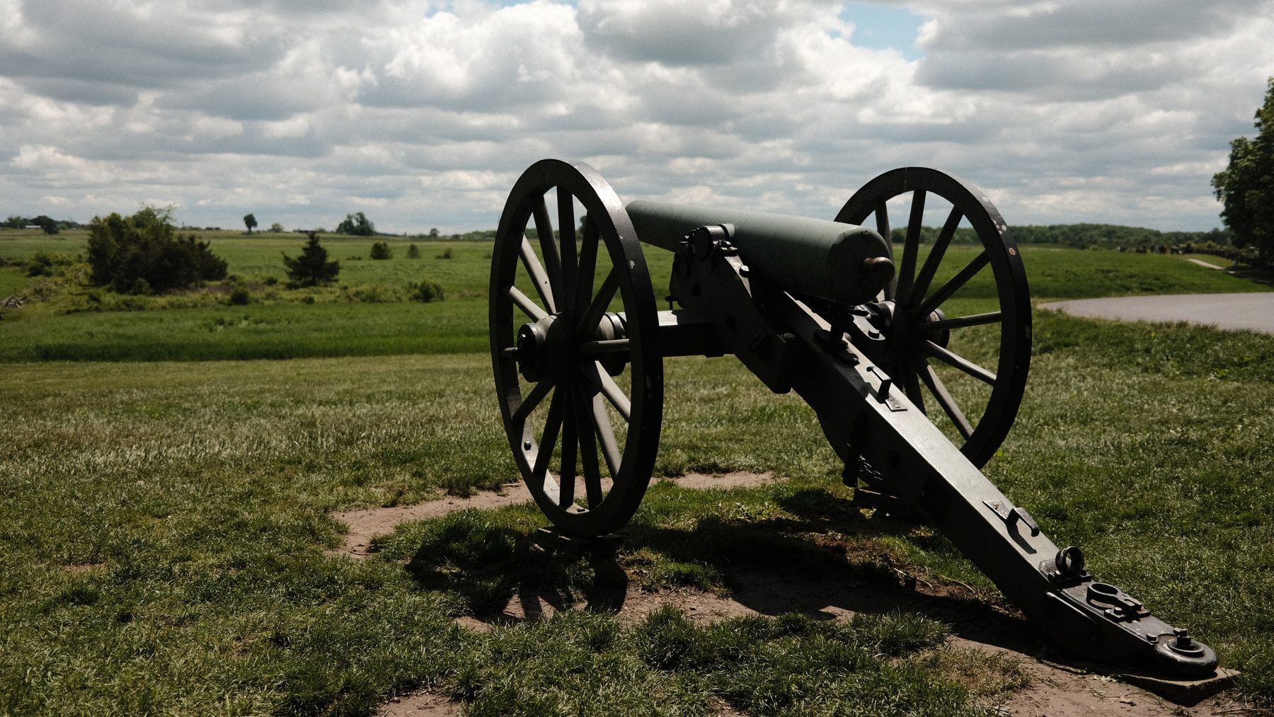 Gettysburg battlefield landscape